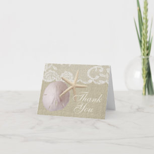 Vintage Beach et Burlap Merci