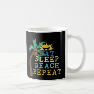 Vintage Beach Happy Place Coffee Mug