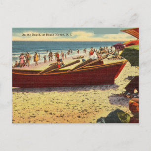 Vintage, Beach Haven, New Jersey Postcard