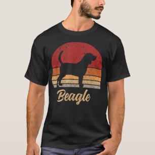 Vintage Beagle Dog Pet Lovers Men Women Boys T-Shirt