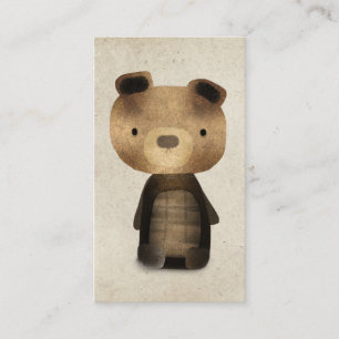 VINTAGE BEAR BUSINESS CARDS