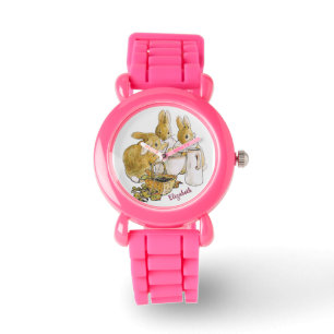 Vintage Beatrix Potter Flopsy Mopsy & Cottontail Watch