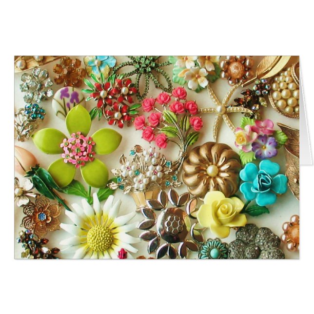 Vintage Beauties Card (Front Horizontal)