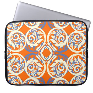 Vintage beautiful background, seamless pattern, lu laptop sleeve