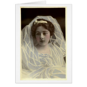 Vintage Beauty in White,