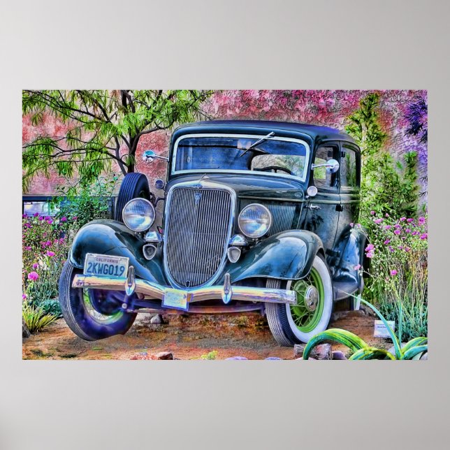 VINTAGE BEAUTY POSTER (Front)