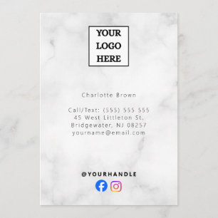 Vintage Beauty Salon Price List Menu