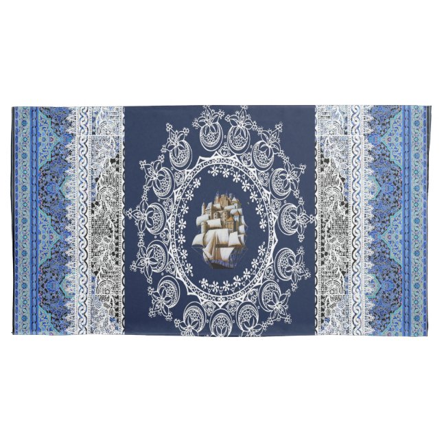 Vintage Bedding Design4u Pillowcase (Front)