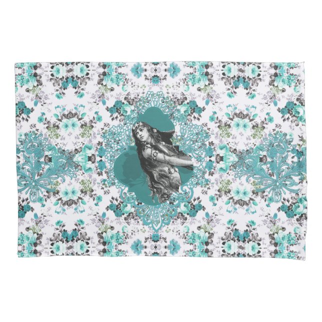 Vintage Bedding Design4u Pillowcase (Front)