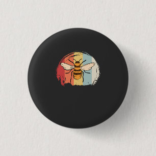 Vintage Bee 1 Inch Round Button