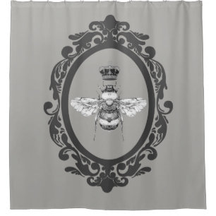 Vintage Bee & Crown Ornate Frame