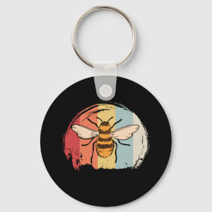 Vintage Bee Keychain