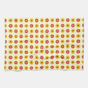 Vintage Bee Print Kitchen Towel