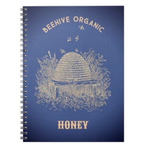 Vintage Beehive Notebook
