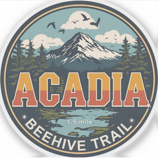 Vintage beehive trail Acadia National park gifts (Front)