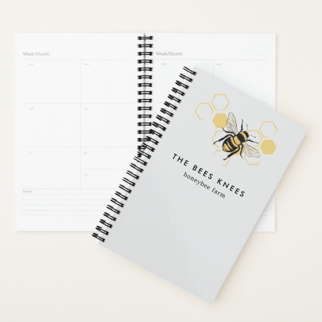 Vintage Beekeeping & Honeybee Farm Business Planner (Display)