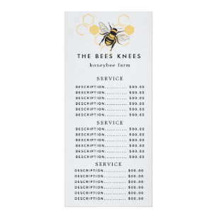 Vintage Beekeeping & Honeybee Farm Business Rack Card