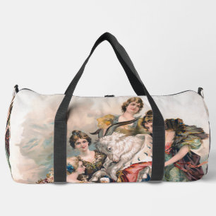 Vintage Beer Advertisement  Poster  Duffle Bag
