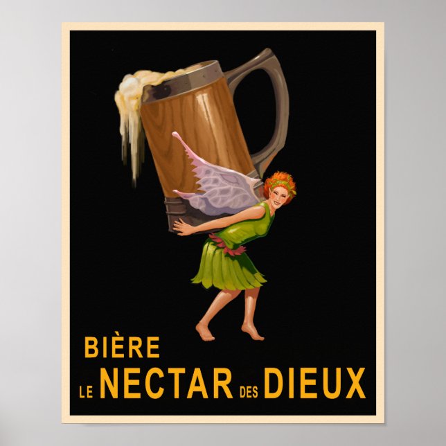 Vintage beer poster (Front)