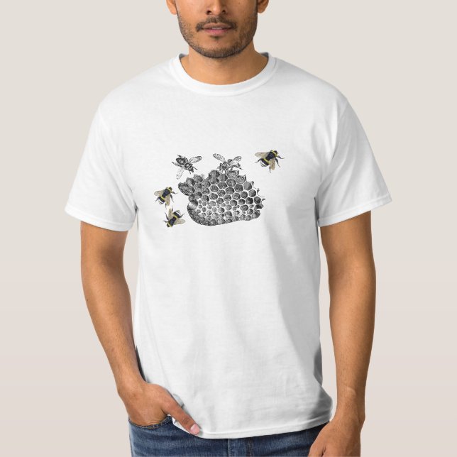Vintage Bees T-Shirt (Front)