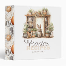 Vintage Beige Easter Rabbit Recipe