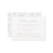 Vintage Beige Floral Wedding Accommodations