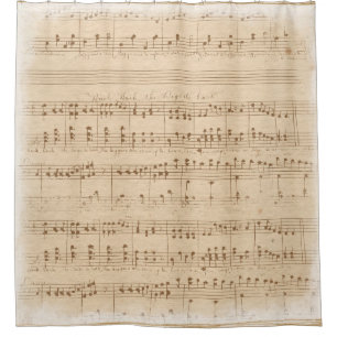 vintage beige music notes