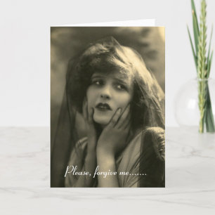Vintage Belated Birthday Card