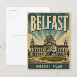 Vintage Belfast Northen Ireland gifts and souvnirs Postcard