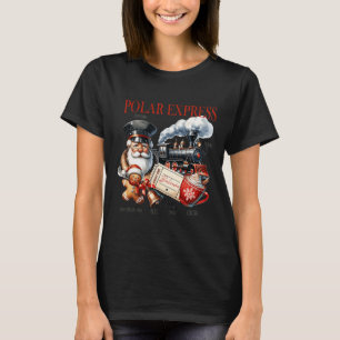 Vintage Believe Train North Pole Polar Express All T-Shirt