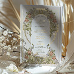 Vintage Belle Epoche Wedding by William Morris<br><div class="desc">Art Nouveau Vintage Gold Foil wedding invitations by William Morris in a floral, romantic, and whimsical design. Victorian flourishes complement classic art deco fonts. Please enter your custom information, and you're done. If you wish to change the design further, click the blue "Customize It" button. Thank you so much for...</div>