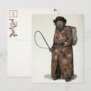 Vintage Belsnickel Postcard