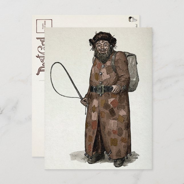 Vintage Belsnickel Postcard (Front/Back)