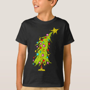 Vintage Bent Christmas Tree  T-Shirt