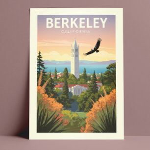 Vintage Berkeley California Postcard