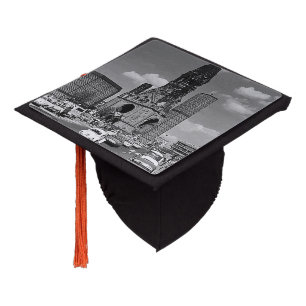 Vintage Berlin Kaiser Wilhelm Memorial church Graduation Cap Topper