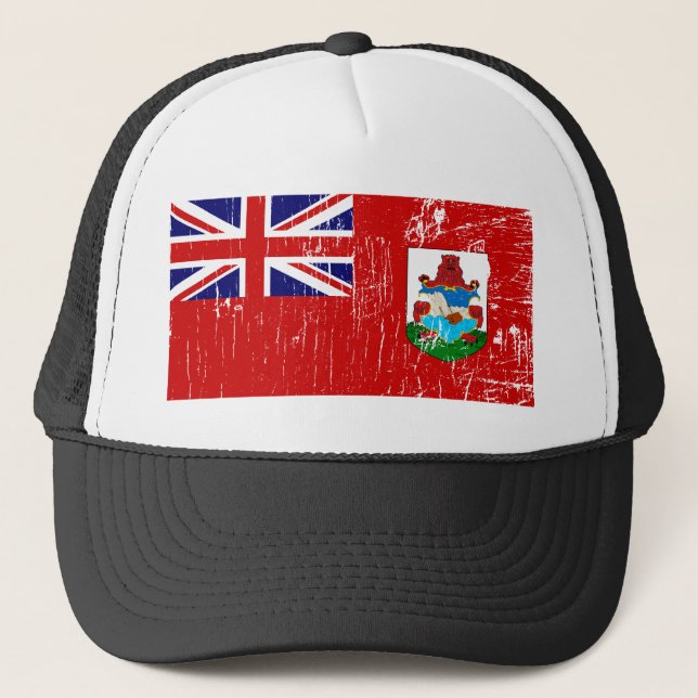 Vintage Bermuda Trucker Hat (Front)