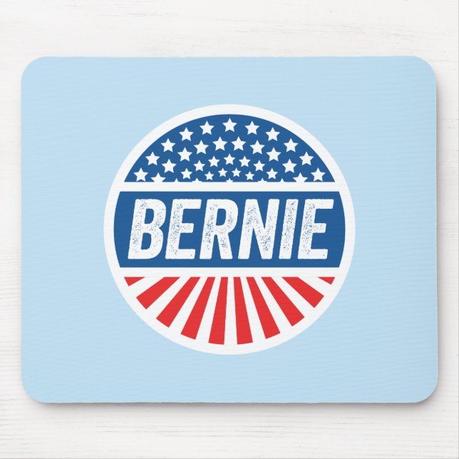 Vintage Bernie Mouse Pad (Front)
