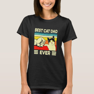 Vintage Best-Cat Dad-Ever Cat-Daddy 2 T-Shirt