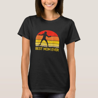 Vintage Best Fencing Mom Ever Mothers Day T-Shirt
