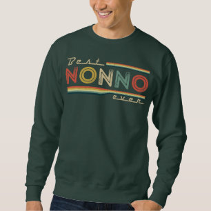 Vintage Best Nonno Ever Retro Gift For Father's Sweatshirt