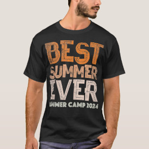 Vintage BEST SUMMER EVER CAMP 2024 Intents Chaos T-Shirt