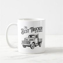 Vintage Best Trucker Mug
