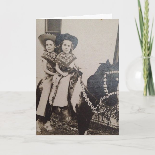 VINTAGE BESTIE BFF GIRLFRIENDS BIRTHDAY CARDS (Front)