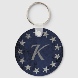 Vintage Betsy Ross Personalized Keychain