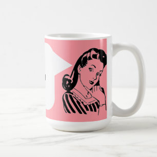 Vintage Betty - Snarky Secretary Personalized Mug
