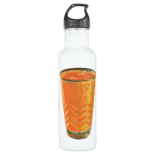 Vintage Beverages, Glass of Orange Juice Breakfast 710 Ml Water Bottle