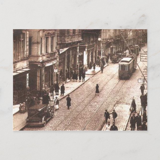 Vintage Beyoglu Postcard (Front)