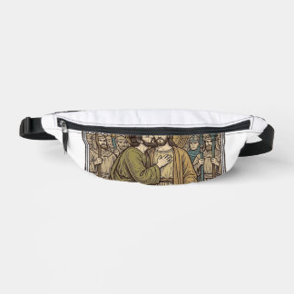 Vintage Biblical Betrayal Kiss Fanny Pack