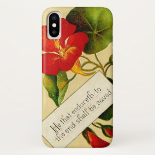 Vintage Biblical Floral Case-Mate iPhone Case